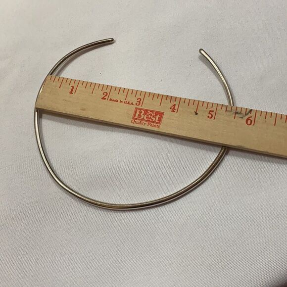 925 Sterling Silver Choker necklace from Mexico. Add your pendant to personalize - Picture 4 of 7